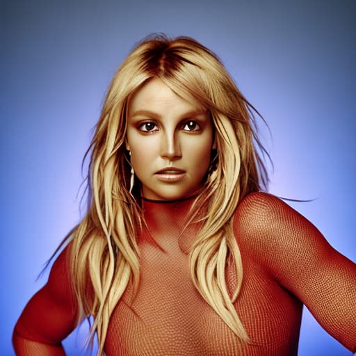 portrait+ style Britney Spears queer face