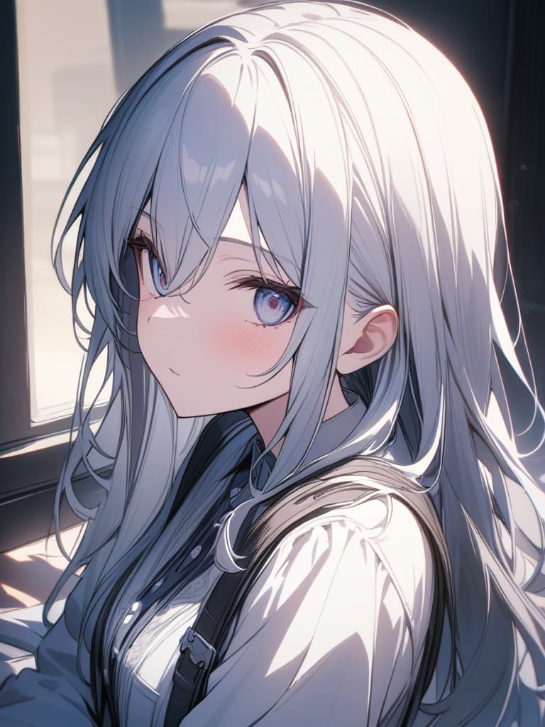  silver hair, yellow, masterpiece, best quality,8k,ultra detailed,high resolution,an extremely delicate and beautiful,hyper detail