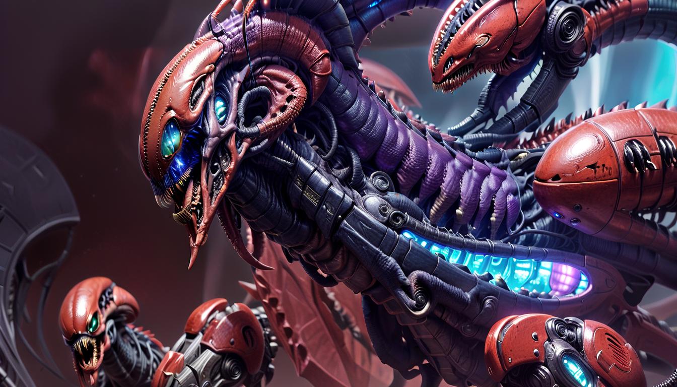  monster realism space xenomorph tyranid, civitai