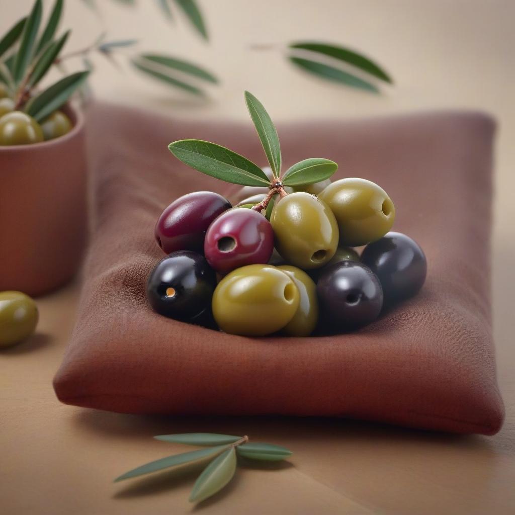  There are colorful olives in the cup hyperrealistic, full body, detailed clothing, highly detailed, cinematic lighting, stunningly beautiful, intricate, sharp focus, f/1. 8, 85mm, (centered image composition), (professionally color graded), ((bright soft diffused light)), volumetric fog, trending on instagram, trending on tumblr, HDR 4K, 8K