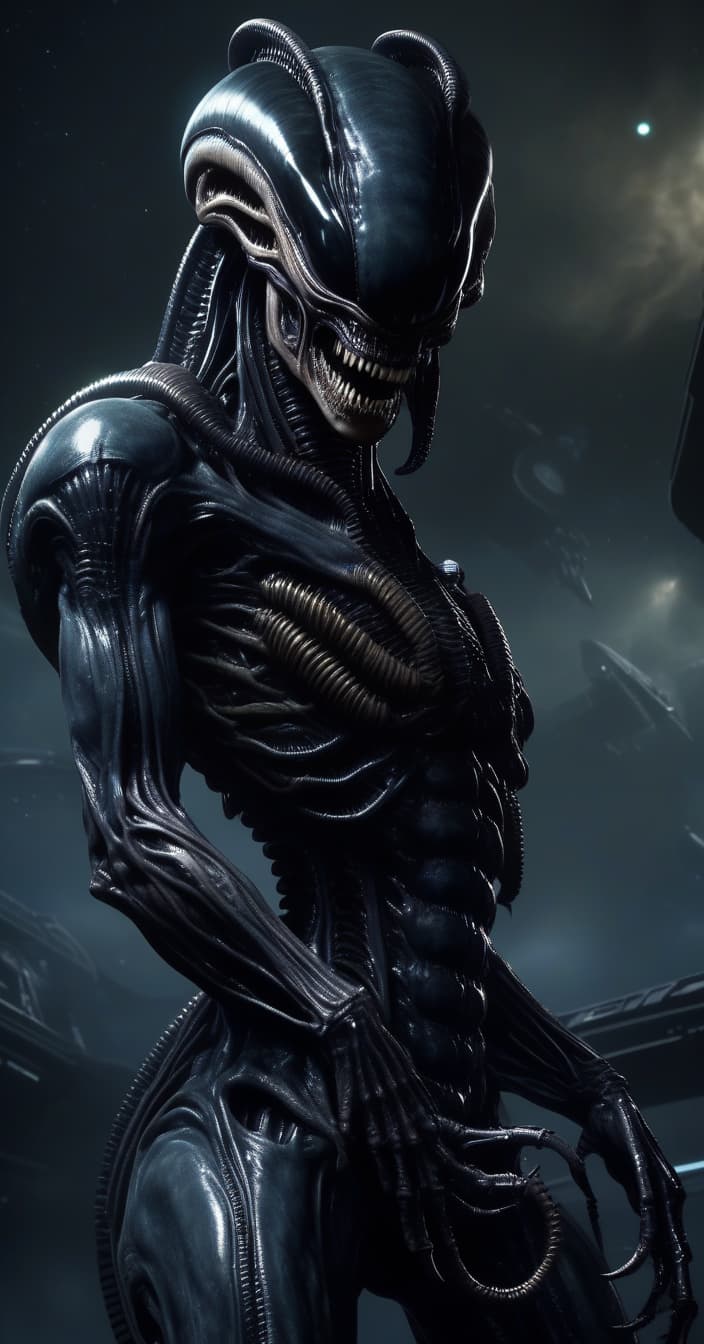  species, xenomorph, monster, space, realism, horror