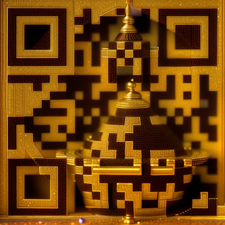  a creative mosaic in a indian temple, raw photo, 8k, high resolution image, ((sharp focus:1.2)),((high contrast:1.2)), best quality,