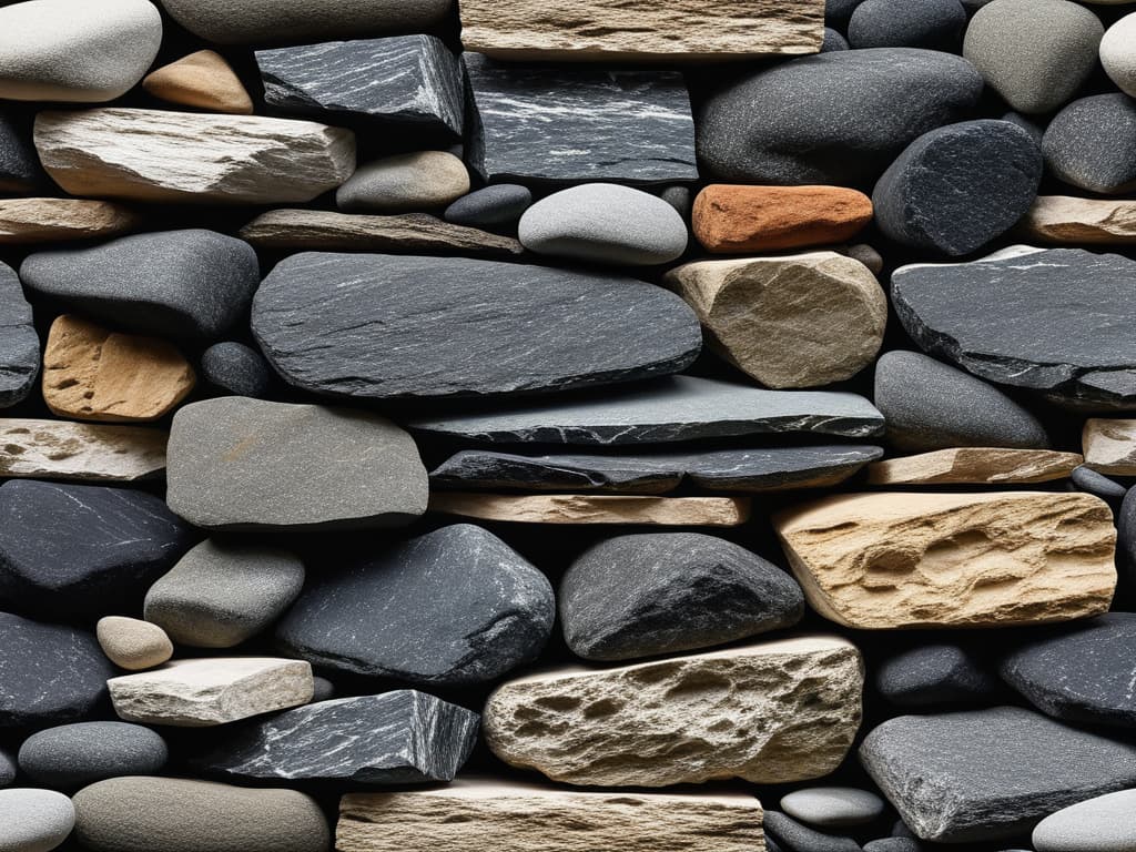  generate a realistic 4k photgraph of eldorado stone. The image must not contain people in it. Make sure the image is very realistic. Make sure the image can be used for a company that sells eldorado stones to masonry companies. This company sells masonry supplies. The picture must be presentable to show a client online.