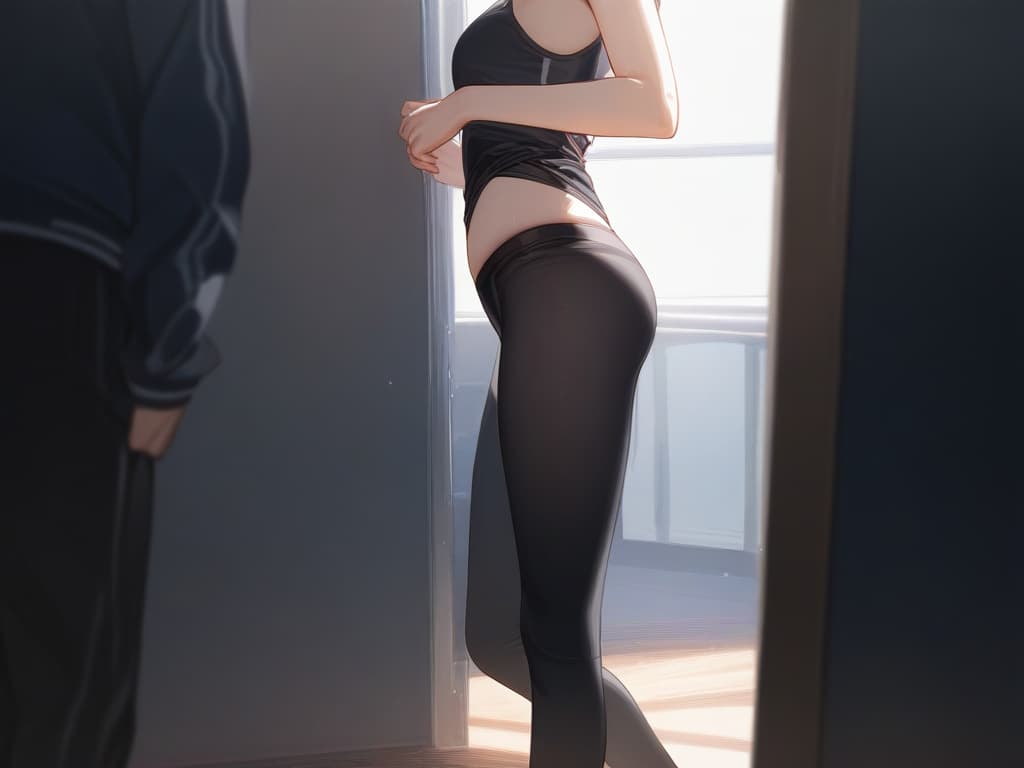  ballet flat, boys, large rooms, ballet lessons, black compression pants, masterpiece, best quality,8k,ultra detailed,high resolution,an extremely delicate and beautiful,hyper detail