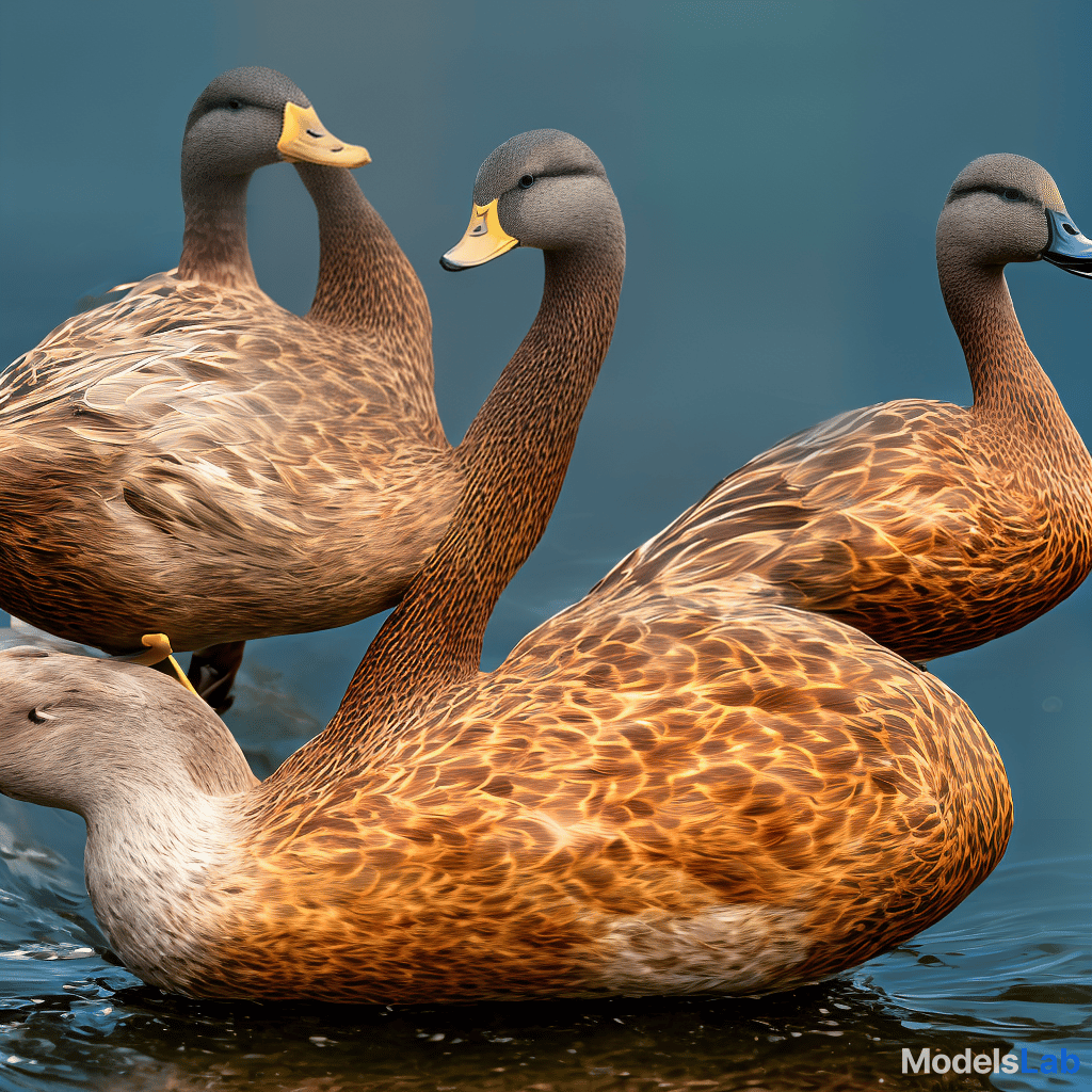 mdjrny-v4 style duck hyperrealistic, full body, detailed clothing, highly detailed, cinematic lighting, stunningly beautiful, intricate, sharp focus, f/1. 8, 85mm, (centered image composition), (professionally color graded), ((bright soft diffused light)), volumetric fog, trending on instagram, trending on tumblr, HDR 4K, 8K