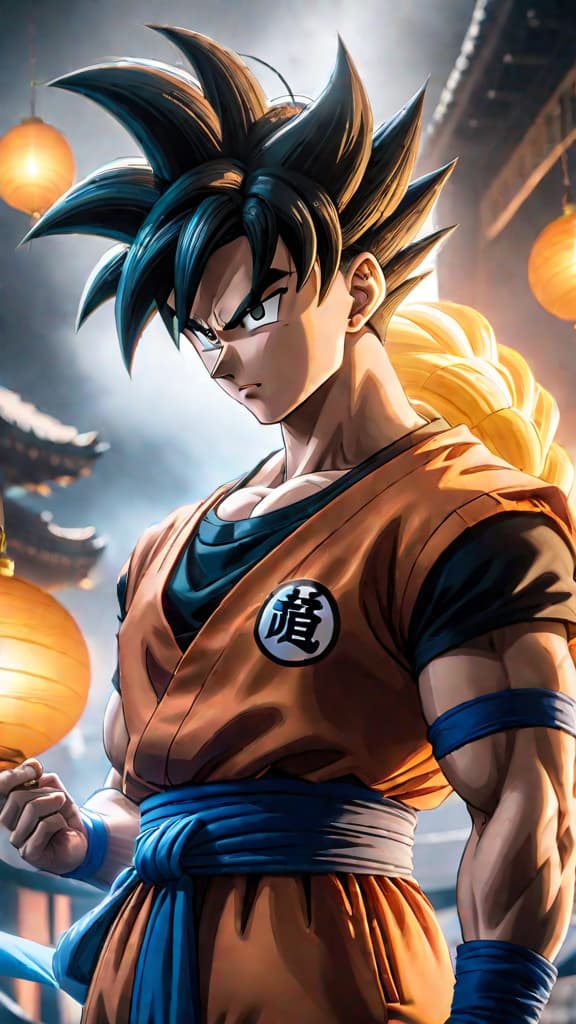  anime art: yamoshi's spirit seeks a new host for his immense power in dragon ball lore. hyperrealistic, full body, detailed clothing, highly detailed, cinematic lighting, stunningly beautiful, intricate, sharp focus, f/1. 8, 85mm, (centered image composition), (professionally color graded), ((bright soft diffused light)), volumetric fog, trending on instagram, trending on tumblr, HDR 4K, 8K