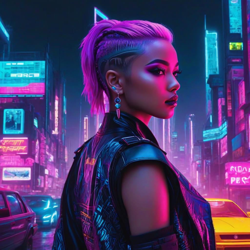  cyberpunk style 2024, latest, africa, halloween, pure pattern, weird. cyberpunk, vaporwave, neon, vibes, vibrant, stunningly beautiful, crisp, detailed, sleek, ultramodern, magenta highlights, dark purple shadows, high contrast, cinematic, ultra detailed, intricate, professional