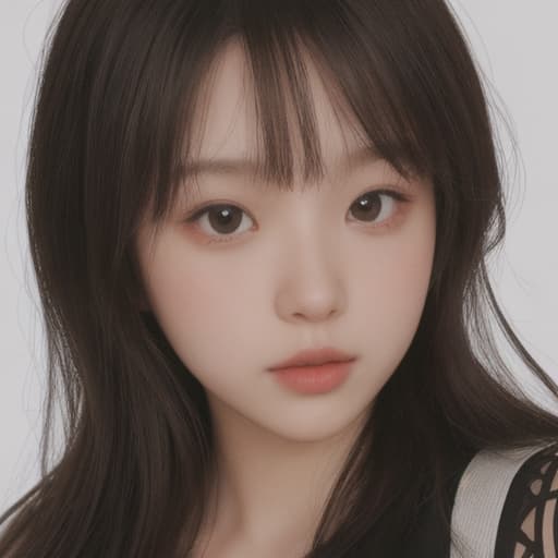  girl, best quality, solo, headshot, simple background