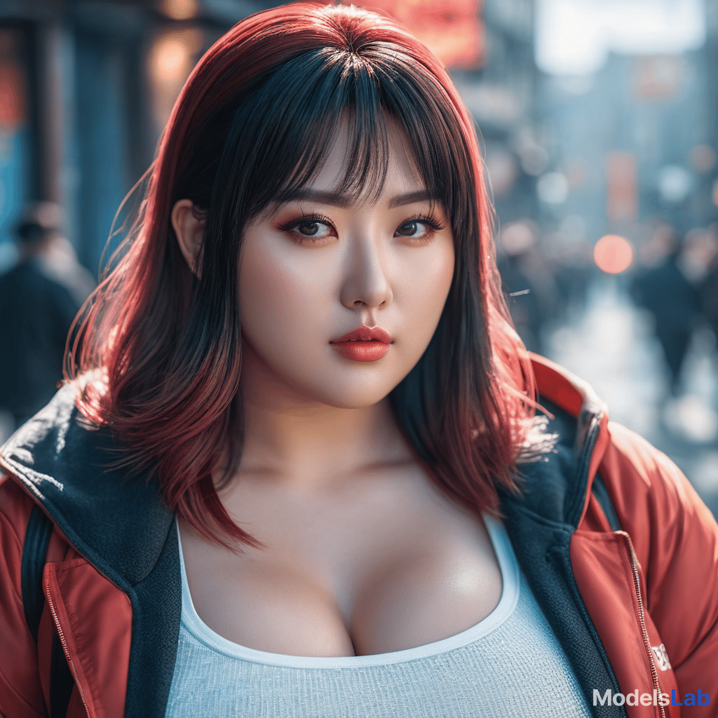  fat anime girl  hyperrealistic, full body, detailed clothing, highly detailed, cinematic lighting, stunningly beautiful, intricate, sharp focus, f/1. 8, 85mm, (centered image composition), (professionally color graded), ((bright soft diffused light)), volumetric fog, trending on instagram, trending on tumblr, HDR 4K, 8K