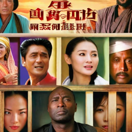  movie poster, asian girls getting fucked by black men in Africa