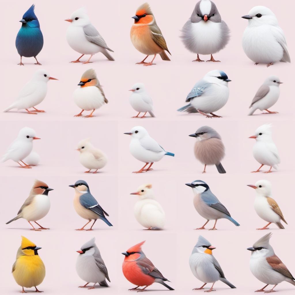  Beautiful bright birds hyperrealistic, full body, detailed clothing, highly detailed, cinematic lighting, stunningly beautiful, intricate, sharp focus, f/1. 8, 85mm, (centered image composition), (professionally color graded), ((bright soft diffused light)), volumetric fog, trending on instagram, trending on tumblr, HDR 4K, 8K