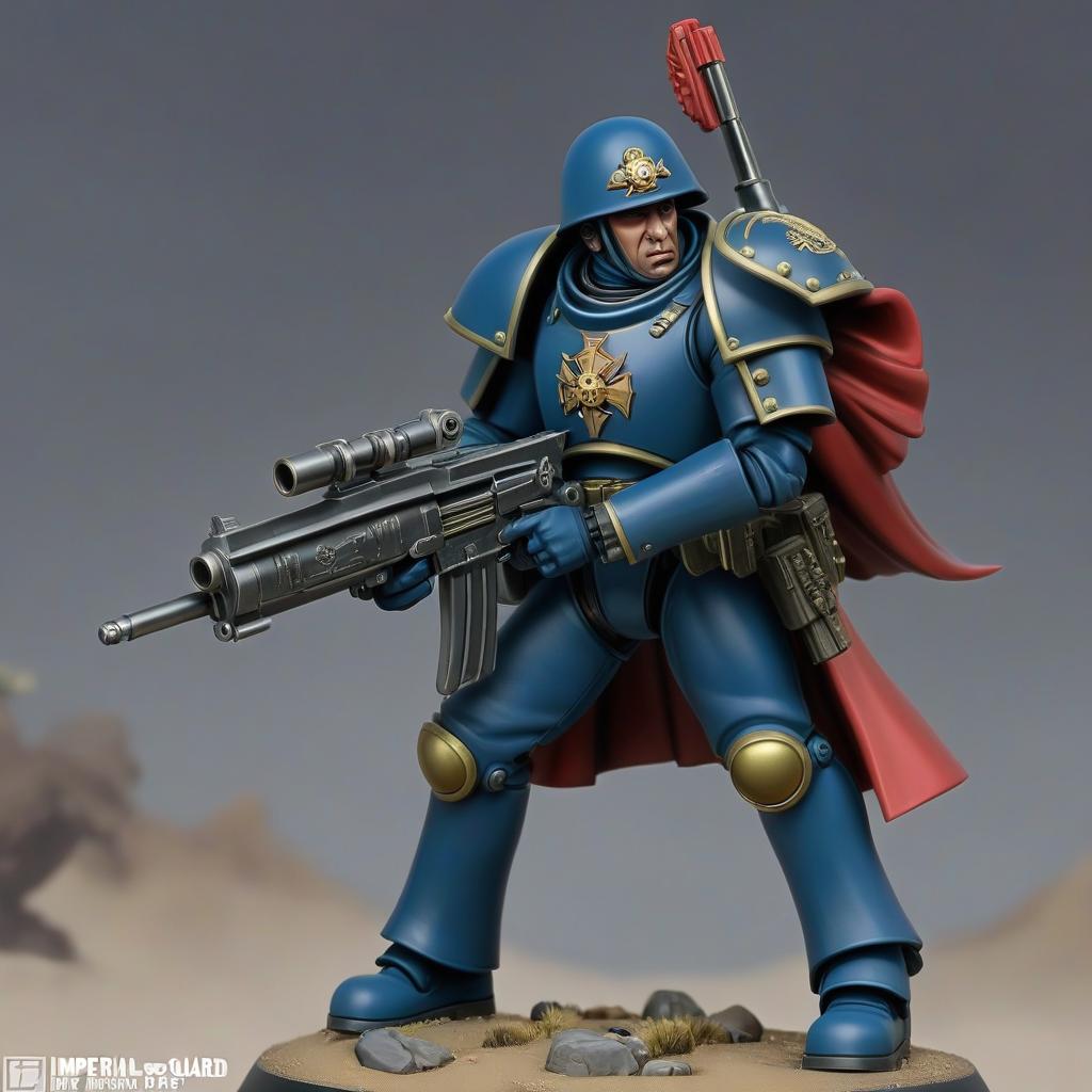  imperial guard soldier, warhammer 40k, lazgan, soldier, infantryman, laser gun