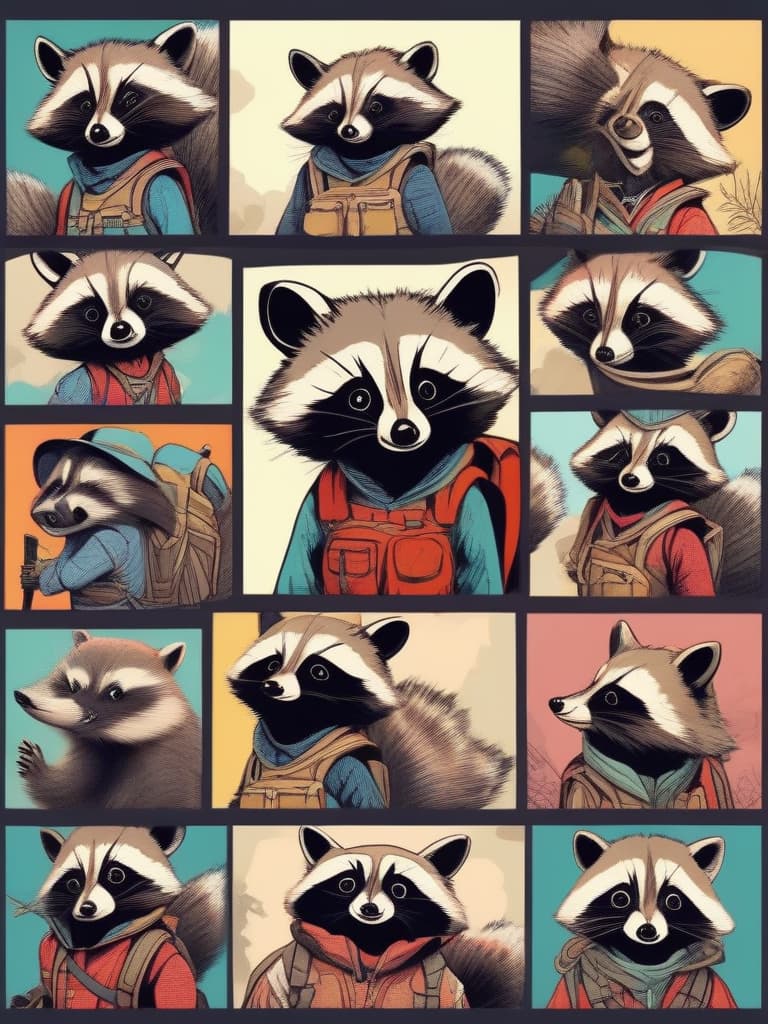  (((super cute raccoon))) metamorphose ((adventurer)),