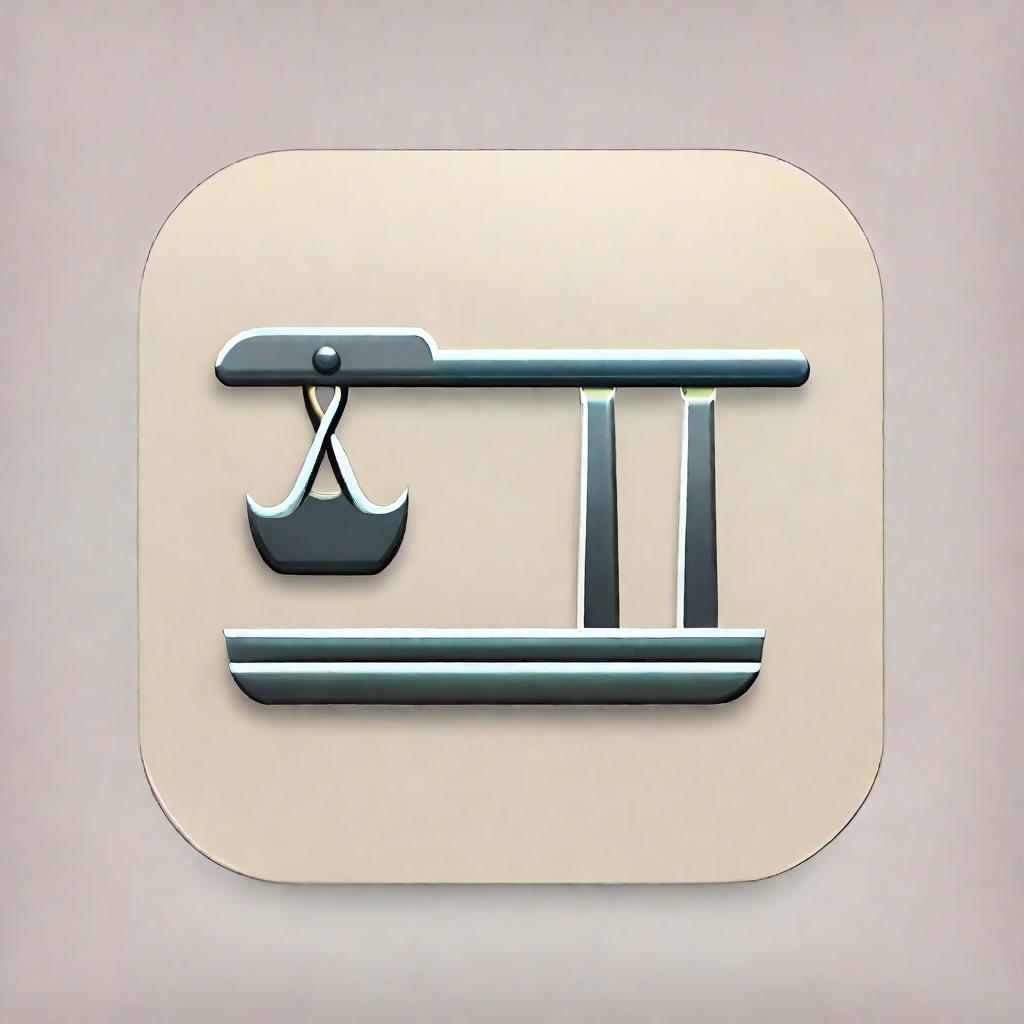  app icon of iron bar