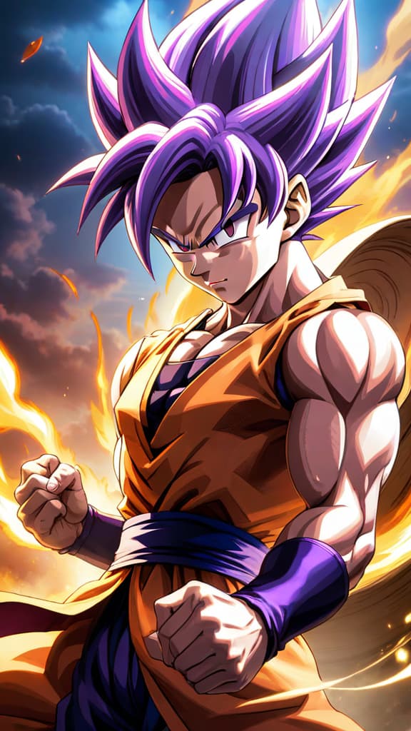  anime art: z fighters face powerful enemies like frieza, cell, and majin buu due to goku's presence. hyperrealistic, full body, detailed clothing, highly detailed, cinematic lighting, stunningly beautiful, intricate, sharp focus, f/1. 8, 85mm, (centered image composition), (professionally color graded), ((bright soft diffused light)), volumetric fog, trending on instagram, trending on tumblr, HDR 4K, 8K