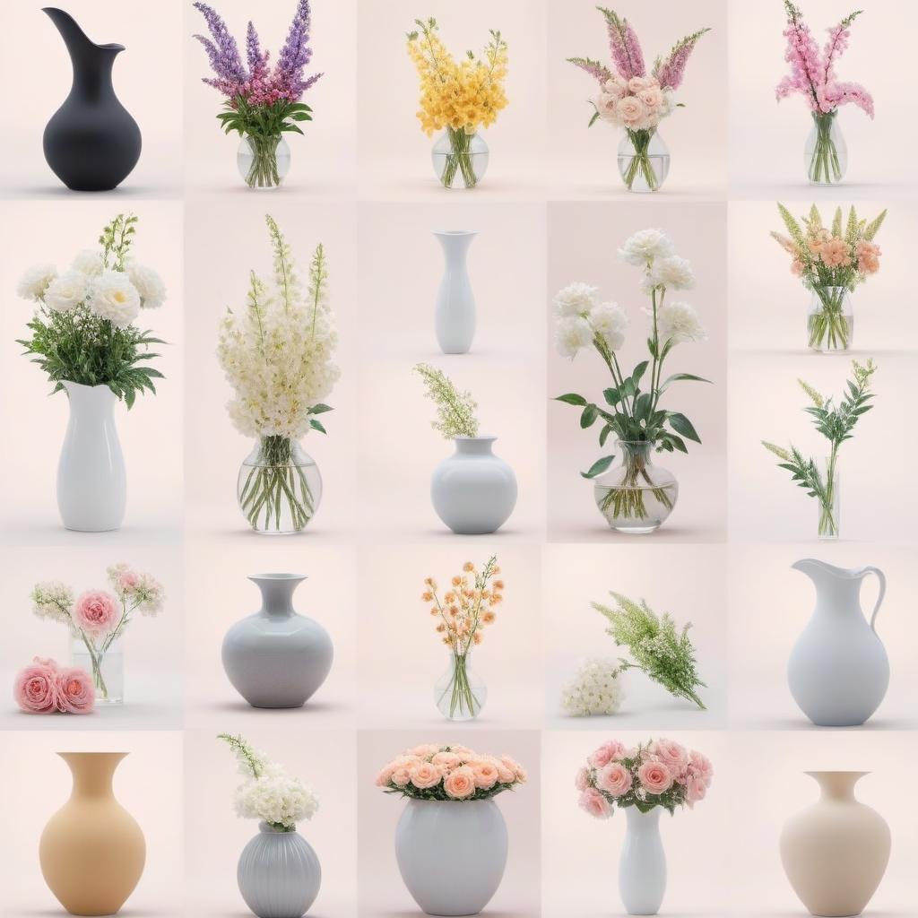  Flowers in a vase hyperrealistic, full body, detailed clothing, highly detailed, cinematic lighting, stunningly beautiful, intricate, sharp focus, f/1. 8, 85mm, (centered image composition), (professionally color graded), ((bright soft diffused light)), volumetric fog, trending on instagram, trending on tumblr, HDR 4K, 8K