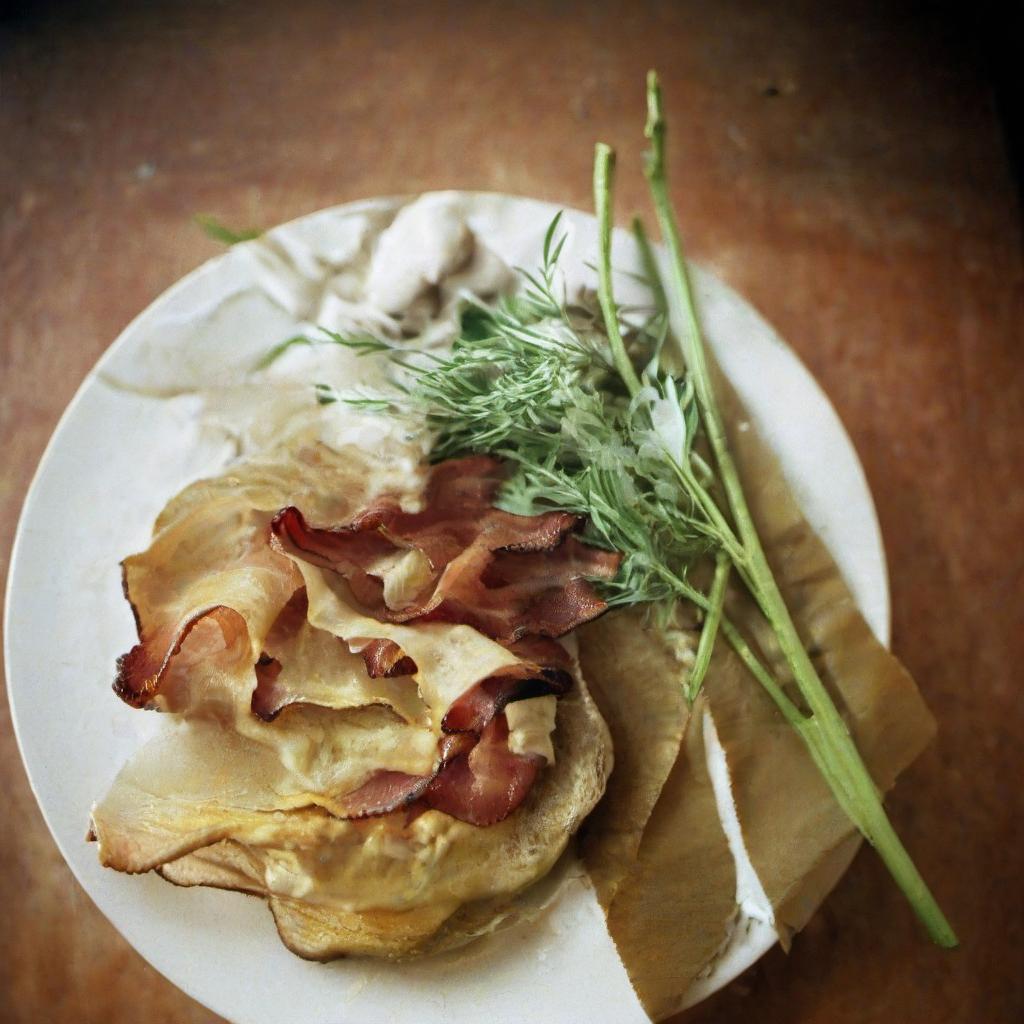  bacon, film photography style