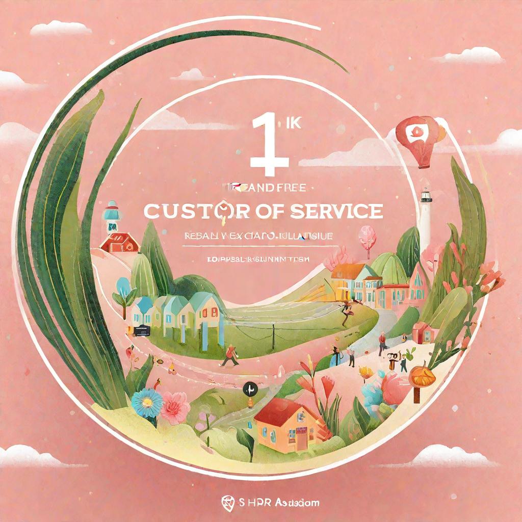  design an image for a chapter: 11.1 importance of customer service. do not include any text in the image. hyperrealistic, full body, detailed clothing, highly detailed, cinematic lighting, stunningly beautiful, intricate, sharp focus, f/1. 8, 85mm, (centered image composition), (professionally color graded), ((bright soft diffused light)), volumetric fog, trending on instagram, trending on tumblr, HDR 4K, 8K