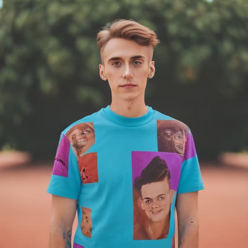 portrait+ style Joe sugg queer face