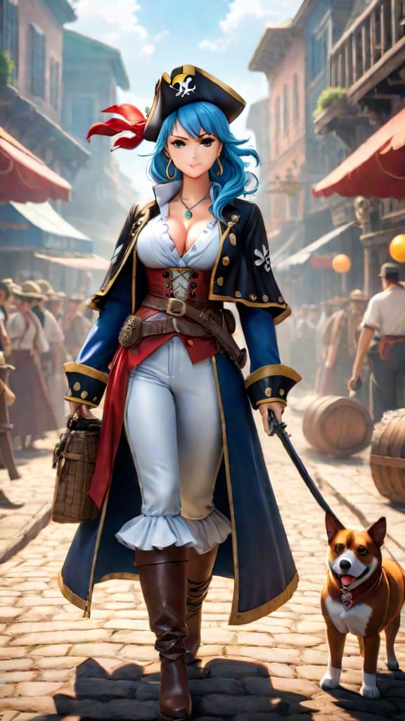  an anime art depicting daring pirates piecing together road poneglyphs to find raftel in one piece. hyperrealistic, full body, detailed clothing, highly detailed, cinematic lighting, stunningly beautiful, intricate, sharp focus, f/1. 8, 85mm, (centered image composition), (professionally color graded), ((bright soft diffused light)), volumetric fog, trending on instagram, trending on tumblr, HDR 4K, 8K