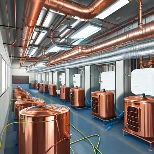  Copper pipe air conditioning applications ，