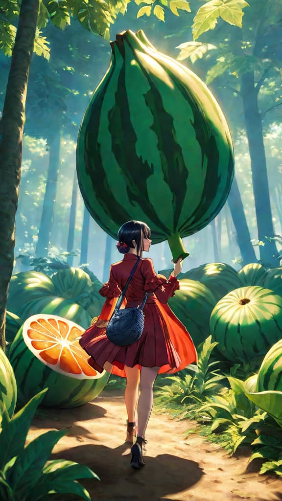  anime prompt: a character consuming a mysterious fruit, revealing a hidden curse or agenda in one piece lore. hyperrealistic, full body, detailed clothing, highly detailed, cinematic lighting, stunningly beautiful, intricate, sharp focus, f/1. 8, 85mm, (centered image composition), (professionally color graded), ((bright soft diffused light)), volumetric fog, trending on instagram, trending on tumblr, HDR 4K, 8K