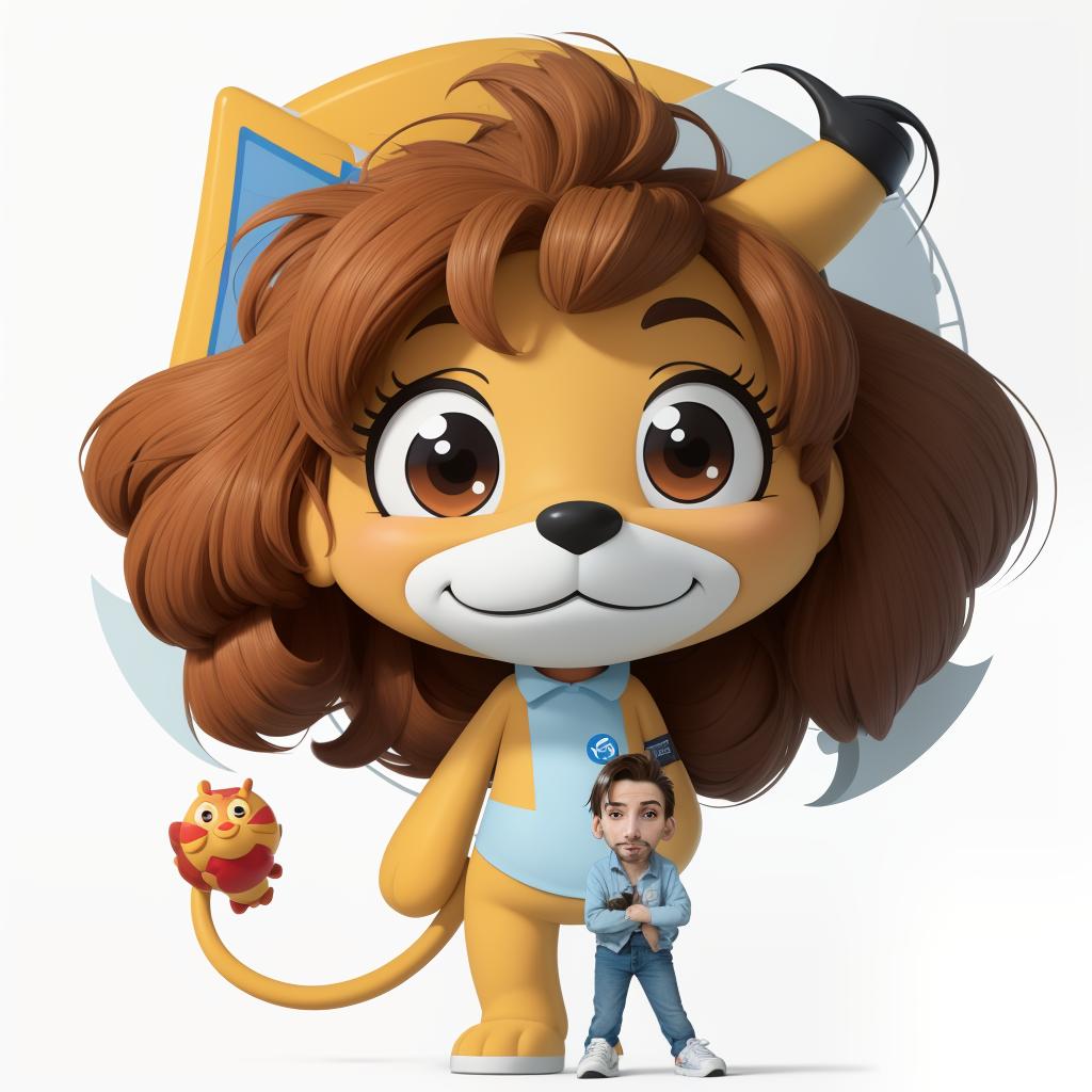  a professional cartoon character of a , full body shot, mascot, clean background, (4k, best quality, masterpiece:1.2), ultrahigh res, highly detailed, sharp focus, (perfect image composition),(centered image composition) <lora:stickersredmond:1>