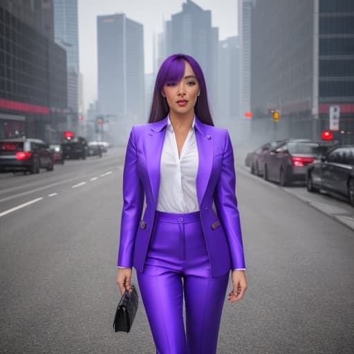  (Social Media purple), photorealistic, highly detailed, 4k, high quality hyperrealistic, full body, detailed clothing, highly detailed, cinematic lighting, stunningly beautiful, intricate, sharp focus, f/1. 8, 85mm, (centered image composition), (professionally color graded), ((bright soft diffused light)), volumetric fog, trending on instagram, trending on tumblr, HDR 4K, 8K