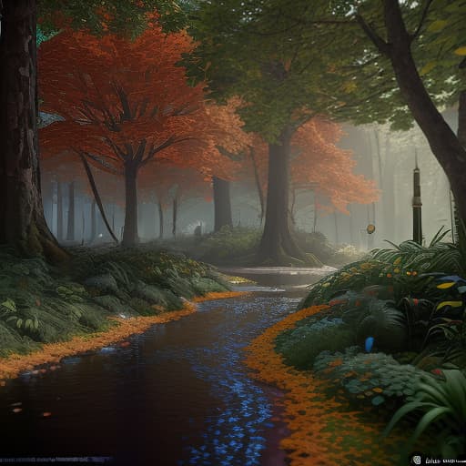  i hear the rustle, the foliage sings. i look out the window and i see autumn., (extremely detailed oil painting:1.2), glow effects, godrays, hand drawn, render, 8k, octane render, cinema 4d, blender, dark, atmospheric 4k ultra detailed, cinematic sensual, sharp focus, humorous illustration, big depth of field, masterpiece, colors, 3d octane render, 4k, concept art, trending on artstation, hyperrealistic, vivid colors, extremely detailed cg unity 8k wallpaper, trending on artstation, trending on cgsociety, intricate, high detail, dramatic