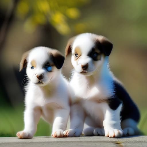  two puppies