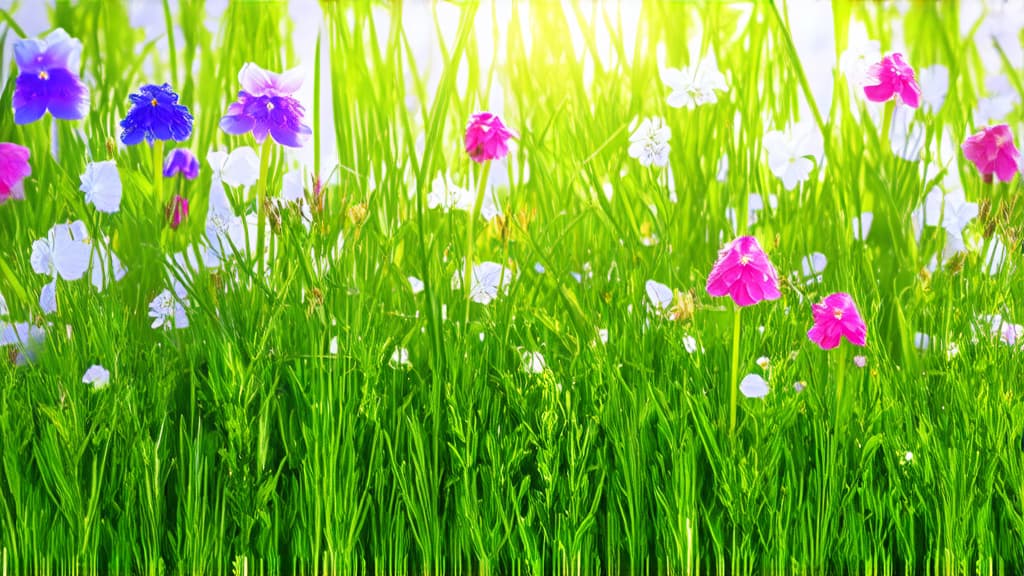  beautiful light background for a greeting card with delicate spring flowers ar 16:9 {prompt}, maximum details