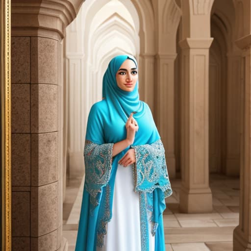  She continues to perform and has embraced Arab culture, learning Arabic and converting to Islam. hyperrealistic, full body, detailed clothing, highly detailed, cinematic lighting, stunningly beautiful, intricate, sharp focus, f/1. 8, 85mm, (centered image composition), (professionally color graded), ((bright soft diffused light)), volumetric fog, trending on instagram, trending on tumblr, HDR 4K, 8K