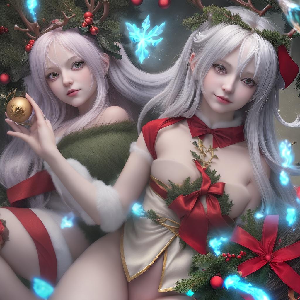  yule fairy anime style 8k