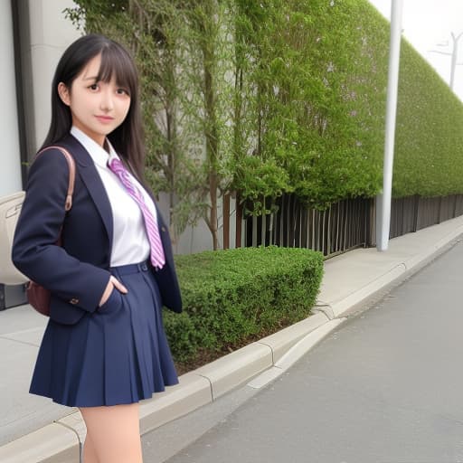  巨乳で下着姿の女子高生 女の子 制服