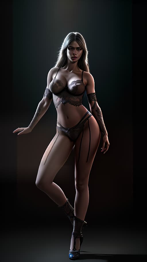  (dark shot:1.1), epic realistic, female, lingerie, starship background, (((full body visible))), looking at viewer, portrait, photography, detailed skin, realistic, photo realistic, 8k, highly detailed, full length frame, high detail raw color art, piercing, diffused soft lighting, shallow depth of field, sharp focus, hyperrealism, cinematic lighting, faded, (neutral colors:1.2), (hdr:1.4), (muted colors:1.2), hyperdetailed, (artstation:1.4), cinematic, warm lights, dramatic light, (intricate details:1.1), complex background, (rutkowski:0.66), (teal and orange:0.4)