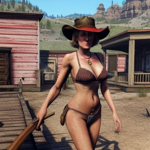  red dead redemption 👙👩‍🦰