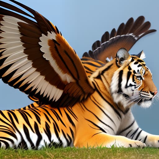  Wings on a tiger