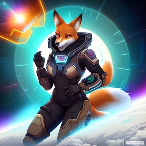  A fox in space, flies, in a spacesuit., Indie game art, (Vector Art, Borderlands style, Arcane style, Cartoon style), Line art, Disctinct features, Hand drawn, Technical illustration, Graphic design, Vector graphics, High contrast, Precision artwork, Linear compositions, Scalable artwork, Digital art, cinematic sensual, Sharp focus, humorous illustration, big depth of field, Masterpiece, trending on artstation, Vivid colors, trending on ArtStation, trending on CGSociety, Intricate, Low Detail, dramatic hyperrealistic, full body, detailed clothing, highly detailed, cinematic lighting, stunningly beautiful, intricate, sharp focus, f/1. 8, 85mm, (centered image composition), (professionally color graded), ((bright soft diffused light)), volumetric fog, trending on instagram, trending on tumblr, HDR 4K, 8K