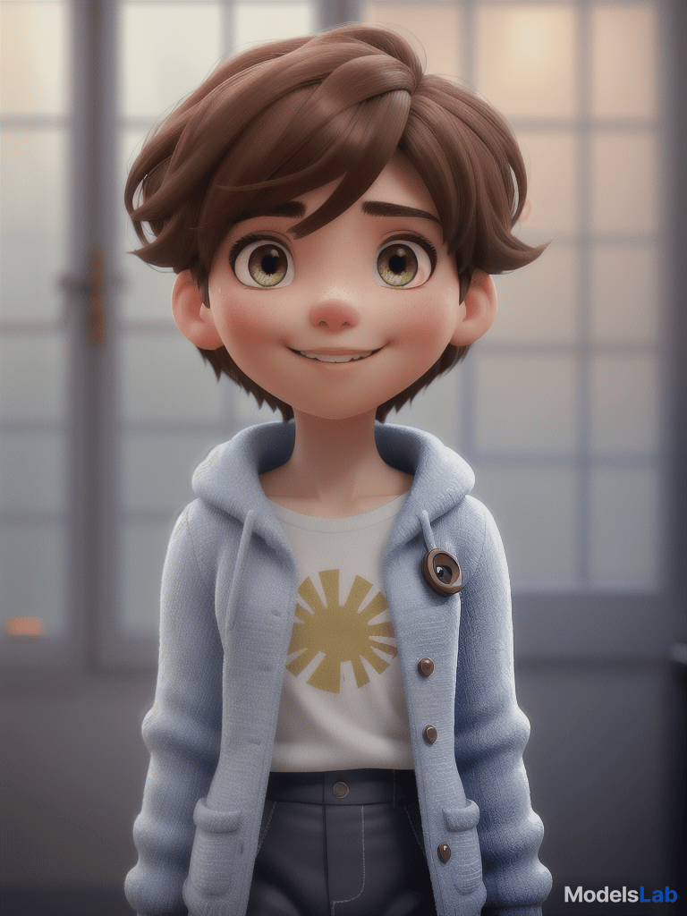  actual 8k portrait photo of a small boy, portrait, happy colors, bright eyes, clear eyes, warm smile, smooth soft skin, big dreamy eyes, beautiful intricate brown hair, symmetrical, anime wide eyes, soft lighting, detailed face, by makoto shinkai, stanley artgerm lau, wlop, rossdraws, concept art, digital painting, looking off to the side hyperrealistic, full body, detailed clothing, highly detailed, cinematic lighting, stunningly beautiful, intricate, sharp focus, f/1. 8, 85mm, (centered image composition), (professionally color graded), ((bright soft diffused light)), volumetric fog, trending on instagram, trending on tumblr, HDR 4K, 8K