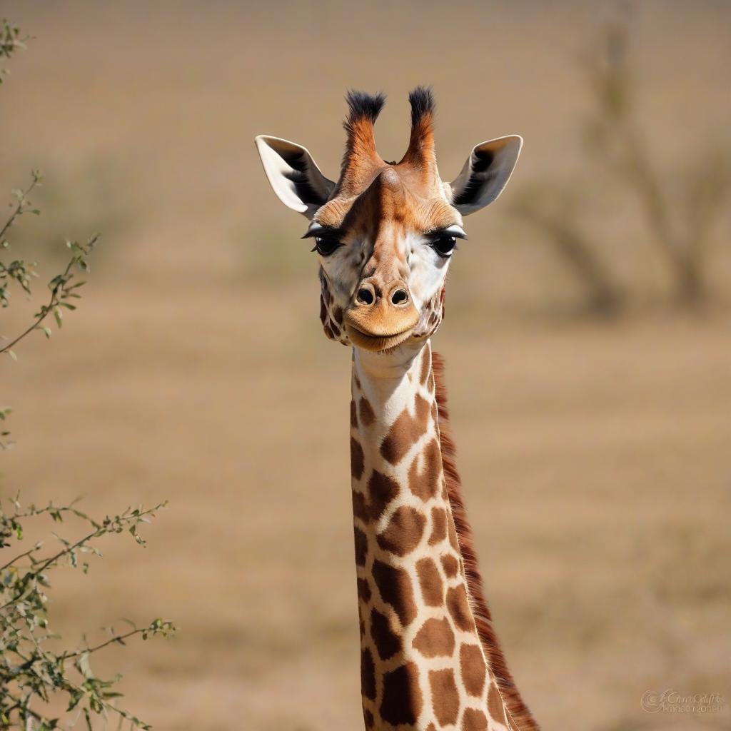  common giraffe, african giraffe