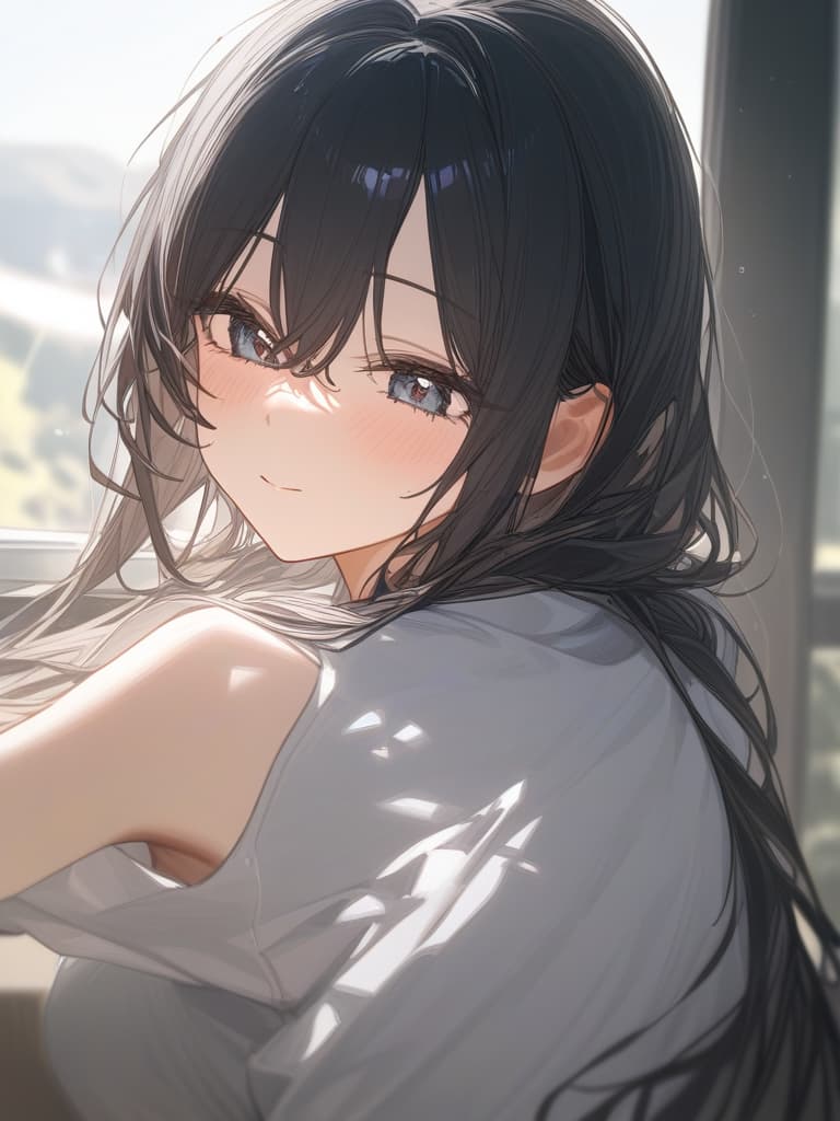  black hair, mash, masterpiece, best quality,8k,ultra detailed,high resolution,an extremely delicate and beautiful,hyper detail