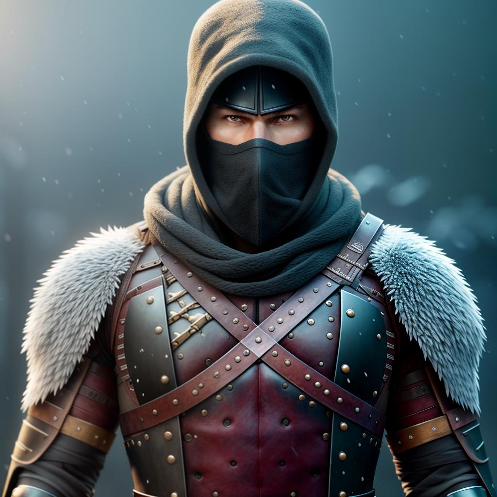  provide me with a realistic image of a warrior. he must have a mask and a katana in his hand. he should be slicing through a bullet firing at him in a cool snowy winter. hyperrealistic, full body, detailed clothing, highly detailed, cinematic lighting, stunningly beautiful, intricate, sharp focus, f/1. 8, 85mm, (centered image composition), (professionally color graded), ((bright soft diffused light)), volumetric fog, trending on instagram, trending on tumblr, HDR 4K, 8K