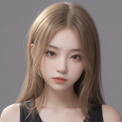  girl, best quality, solo, headshot, simple background