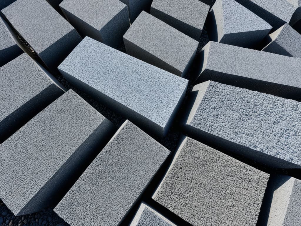  generate a realistic 4k photgraph of cement. The image must not contain people in it. Make sure the image is very realistic. Make sure the image can be used for a company that sells bluestone to masonry companies. This company sells masonry supplies. The picture must be presentable to show a client online.