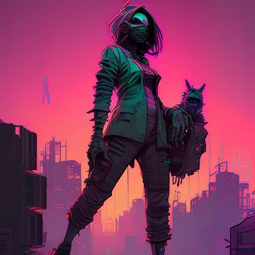 nvinkpunk mom in the suit, dark , creepy , blood , monsters , by jason engle , carlos huante , charlie bowater , simon lee , brom