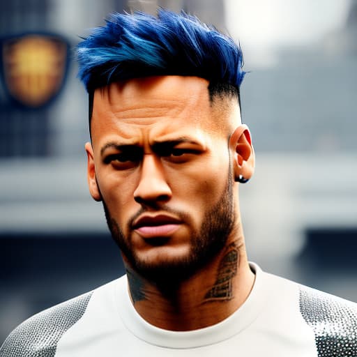 redshift style neymar hyperrealistic, full body, detailed clothing, highly detailed, cinematic lighting, stunningly beautiful, intricate, sharp focus, f/1. 8, 85mm, (centered image composition), (professionally color graded), ((bright soft diffused light)), volumetric fog, trending on instagram, trending on tumblr, HDR 4K, 8K