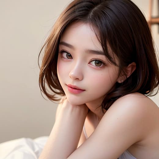  (8k, raw photo, best quality, masterpiece:1.2), high detail raw color photo, professional photograph, (cowshot:1.2) , (realistic, photo realistic:1.37), ((best quality)), 1 girl ,(flat :1.6) ,(small s:1.5) ,(very cute and beautiful girls ,japanese in 2022 , :1.9) ,detailed beautiful face and eyes ,(:1.25) , ('s face:1.25) ,delicate face ,great joy , face ,eyes. smiling. ,thin legs , light brown hair ,shiny and silky hair , short hair ,straight hair ,curly hair , hair between eyes ,(detailed maid:1.2) , hyperrealistic, full body, detailed clothing, highly detailed, cinematic lighting, stunningly beautiful, intricate, sharp focus, f/1. 8, 85mm, (centered image composition), (professionally color graded), ((bright soft diffused light)), volumetric fog, trending on instagram, trending on tumblr, HDR 4K, 8K