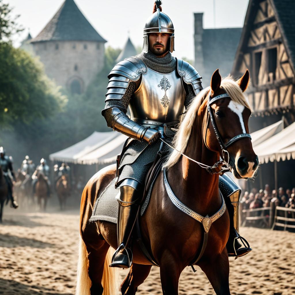  actual 4k, a man riding horse, medieval times, detailed armor, detailed face, real hyperrealistic, full body, detailed clothing, highly detailed, cinematic lighting, stunningly beautiful, intricate, sharp focus, f/1. 8, 85mm, (centered image composition), (professionally color graded), ((bright soft diffused light)), volumetric fog, trending on instagram, trending on tumblr, HDR 4K, 8K