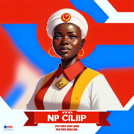 in OliDisco style create a poster encouraging people to join NUP BC a political party. our motto is, people power our power. the party colour's are red,blue and white. join the struggle liberate uganda 6046033503