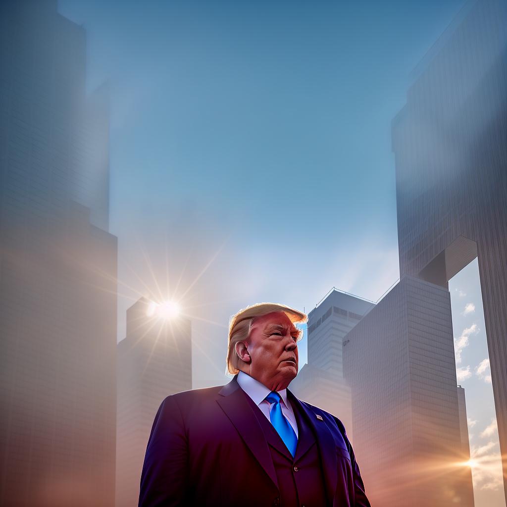  I need a photo of Donald Trump protecting a synagogue, (high detailed skin:1.2), 8k uhd, dslr, soft lighting, high quality, film grain, Fujifilm XT3 hyperrealistic, full body, detailed clothing, highly detailed, cinematic lighting, stunningly beautiful, intricate, sharp focus, f/1. 8, 85mm, (centered image composition), (professionally color graded), ((bright soft diffused light)), volumetric fog, trending on instagram, trending on tumblr, HDR 4K, 8K